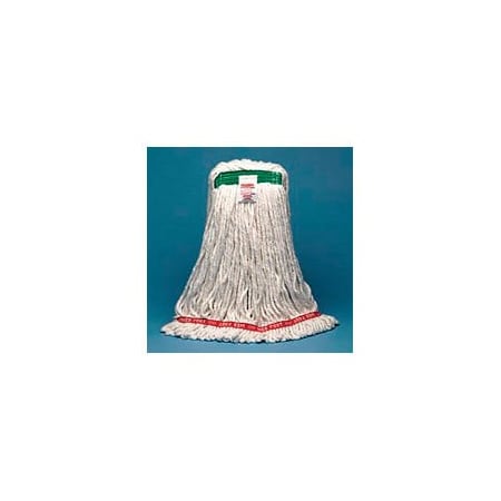 Rubbermaid Commercial Web Foot Shrinkless Wet Mop Heads  5 Headband, PK6 FGA25206WH00